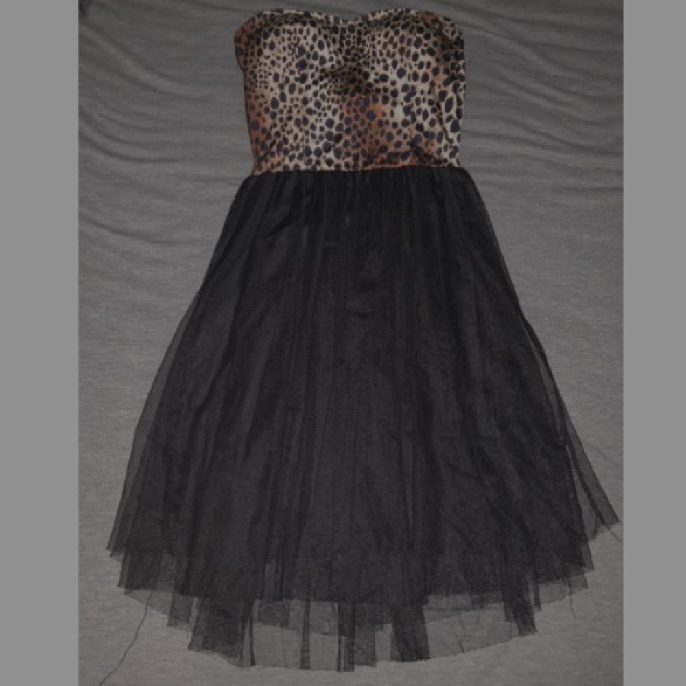 Codigo-Beautique Cheetah print dress
